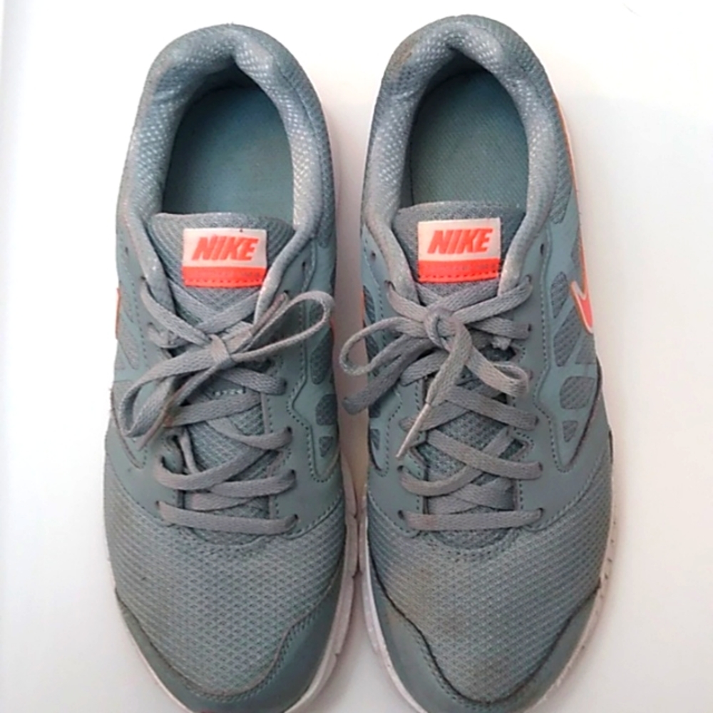 Nike Downshifter 6 Running Sneakers, Gray, 8